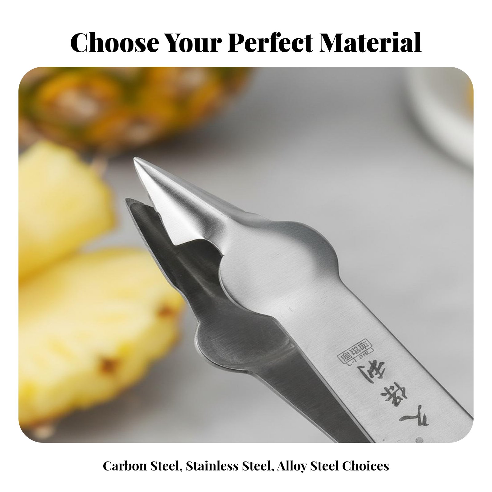 Kitchen Gadgets For Chefs - Pineapple Spot Remover Stainless Steel Pineapple