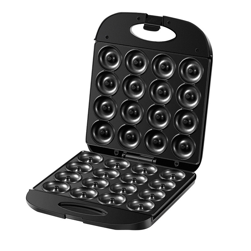 Breakfast Sandwich Maker - Large 16-Hole Donut Maker Household Breakfast