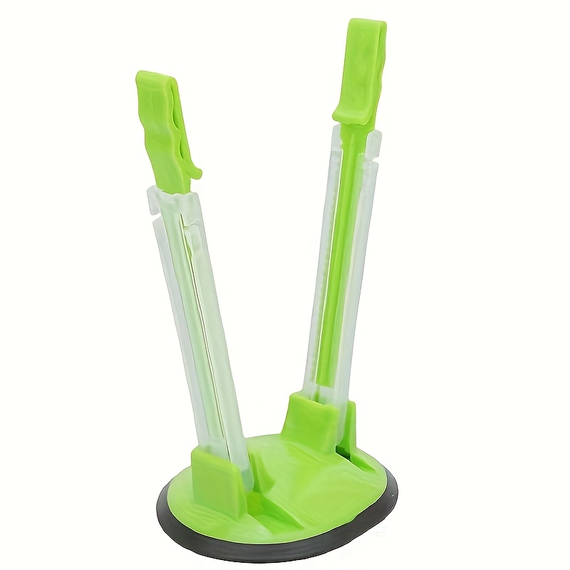 Zipper Bag Holder Plastic Adju - Kitchen Gadgets Rack Storage reseña y precio