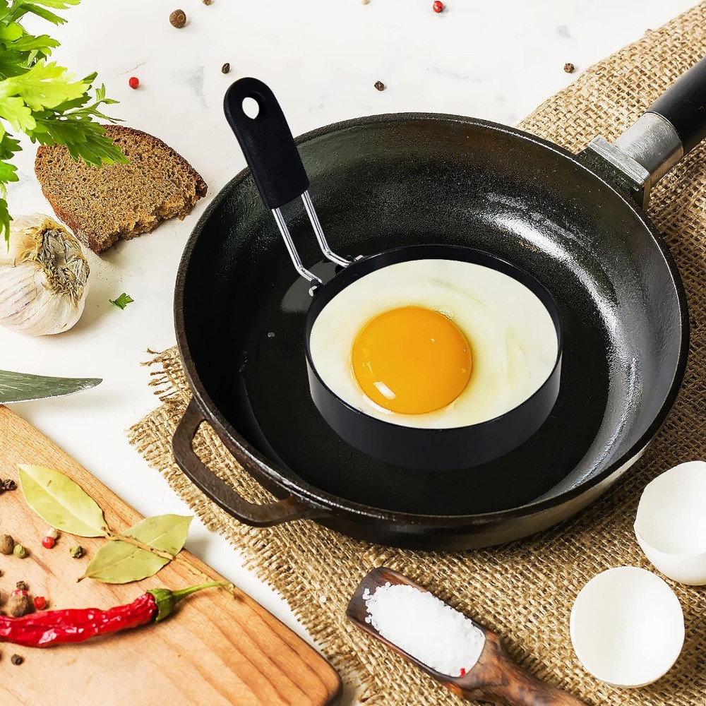 Anti-scaldNonstick Egg Fried R - Breakfast Sandwich Maker reseña y precio