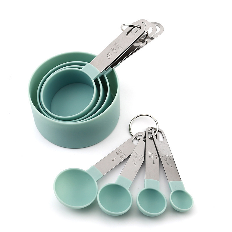 8PCS Measuring Cups Spoons Set - Quirky Kitchen Gadgets reseña y precio