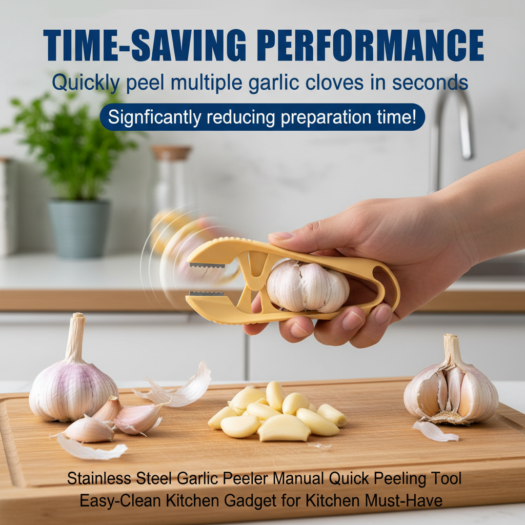 Stainless Steel Garlic Peeler  - Kitchen Gadgets You Must Have reseña y precio
