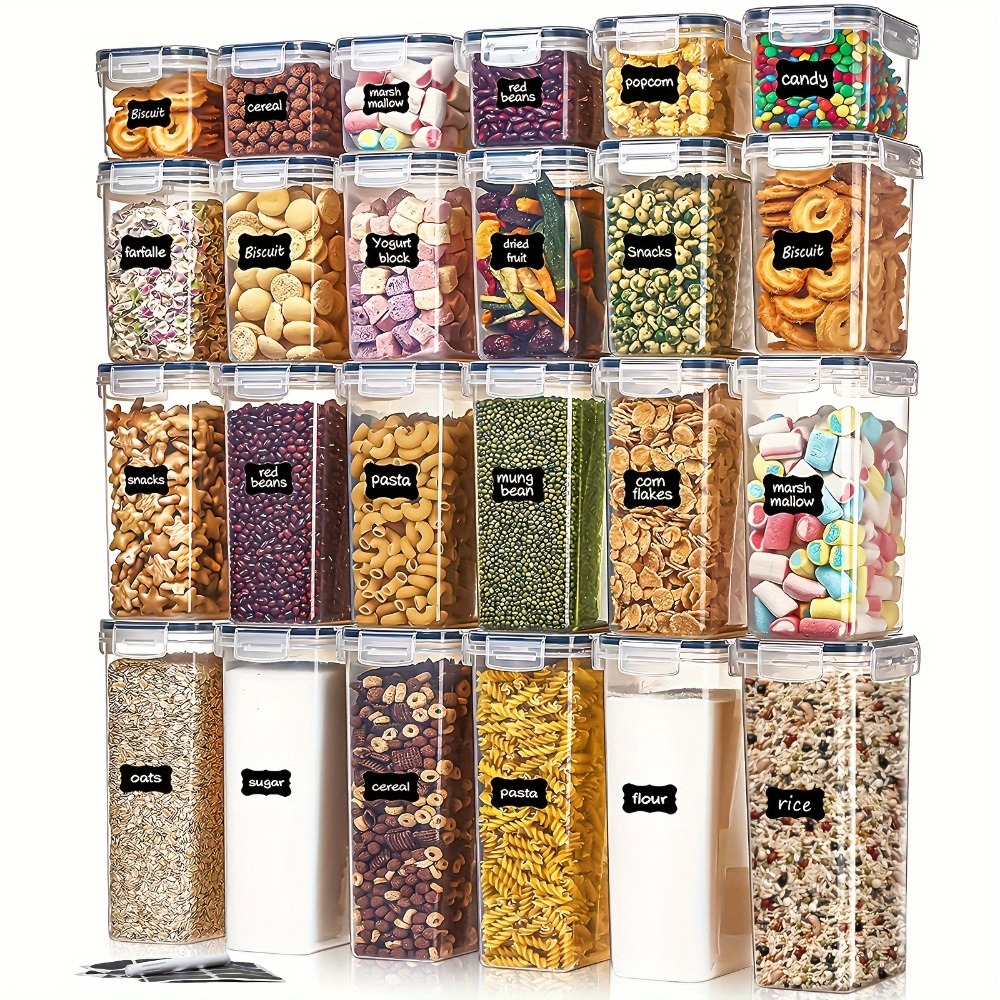24Pcs Food Storage Containers  - Quirky Kitchen Gadgets reseña y precio