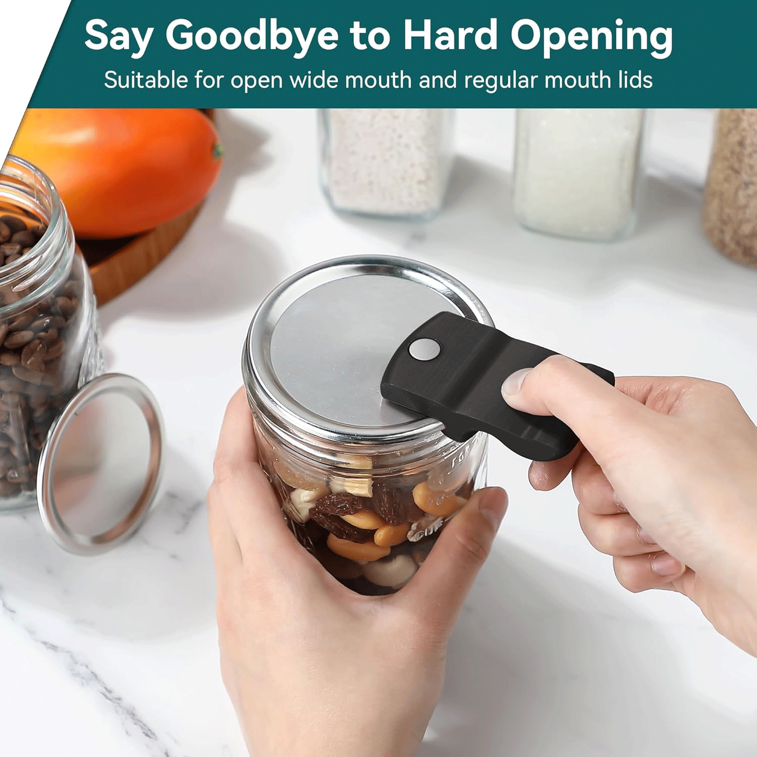 Ergonomic Handheld Jar Opener  - Kitchen Gadgets You Must Have reseña y precio