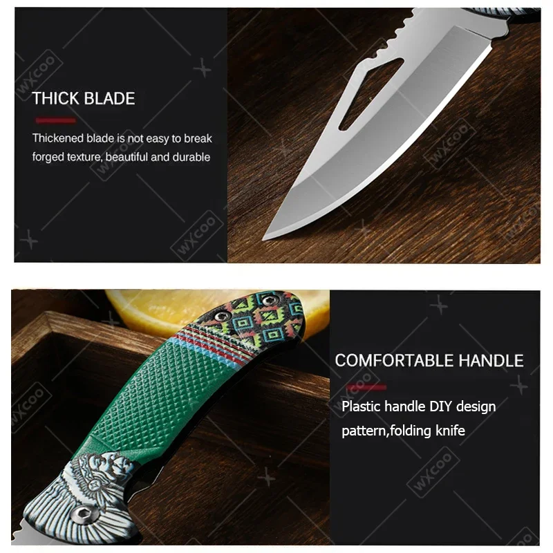 WXCOO Folding Knife Stainless  - Kitchen Gadgets Sale reseña y precio