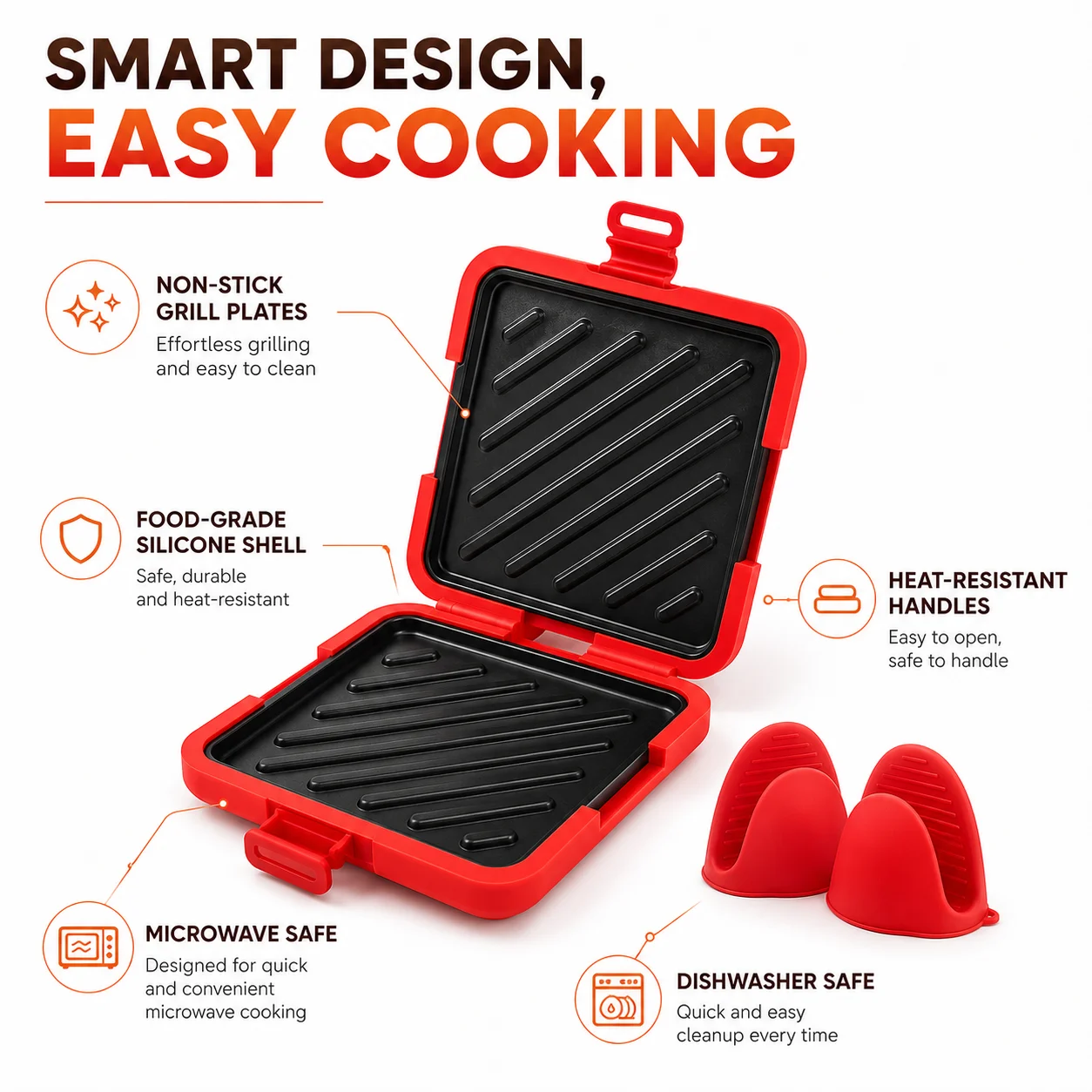 Microwave Sandwich Maker Non S - Breakfast Sandwich Maker reseña y precio