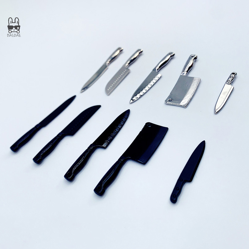 1/12 Dollhouse Mini Knives Mod - Kitchen Gadgets Sale reseña y precio