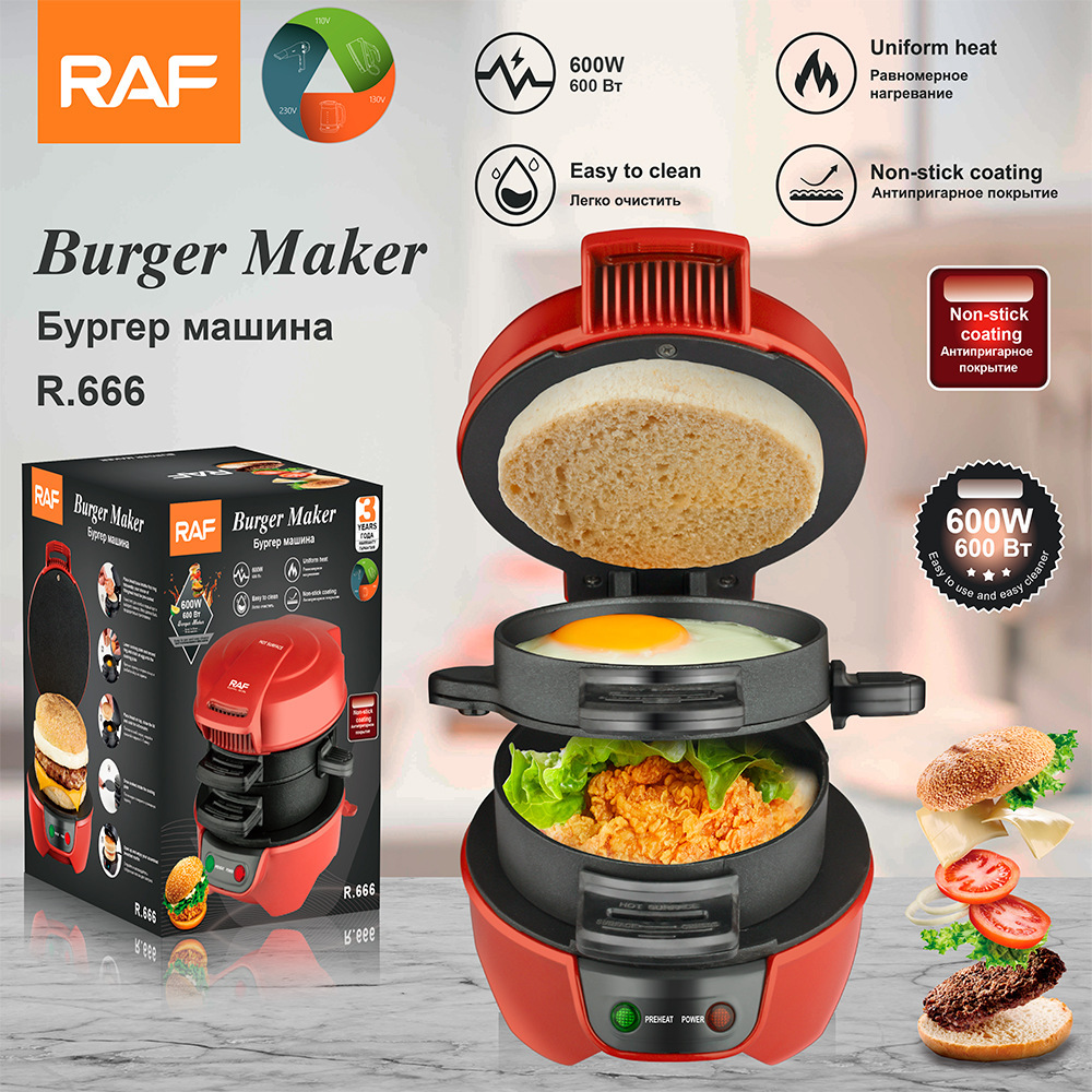 US standard 110V European stan - Breakfast Sandwich Maker reseña y precio