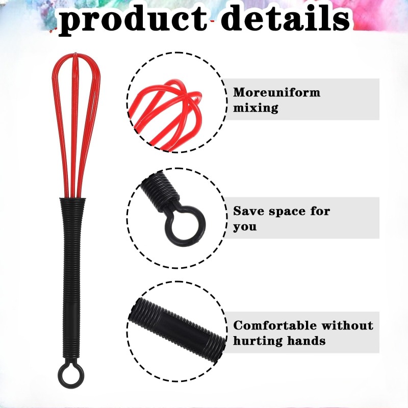 Mini Hair Color Whisk - 7 x 1  - Quirky Kitchen Gadgets reseña y precio