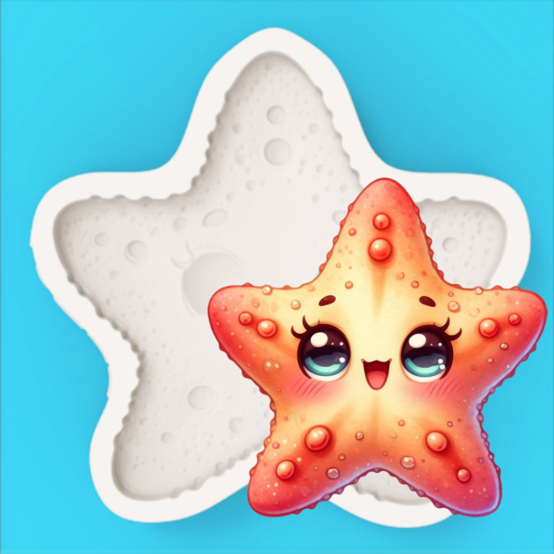 Cute Starfish Baking Mold, Cho - Silicone Mold Baking reseña y precio
