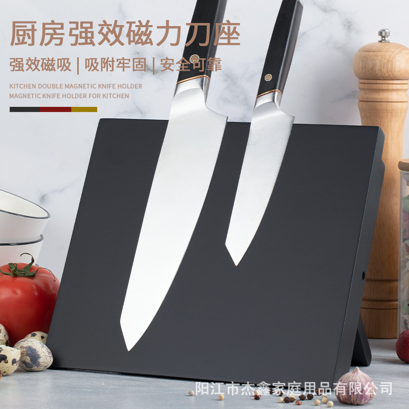 Magnetic Knife Holder  Wood Bl - Kitchen Gadgets For Chefs reseña y precio