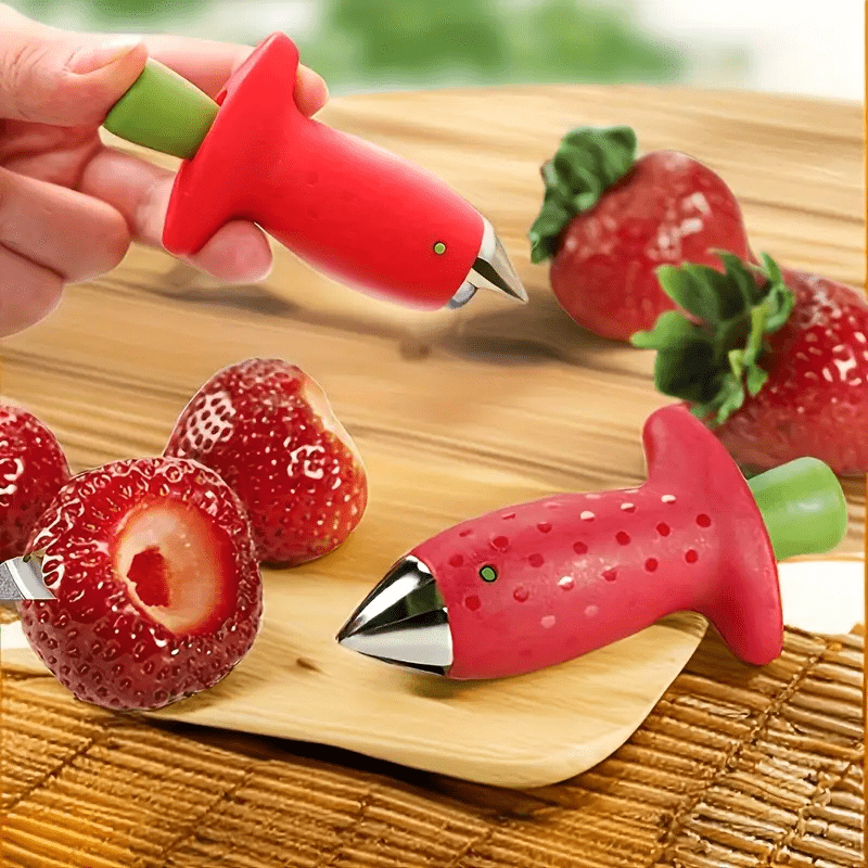 1 strawberry slicer with peele - Kitchen Gadgets You Must Have reseña y precio