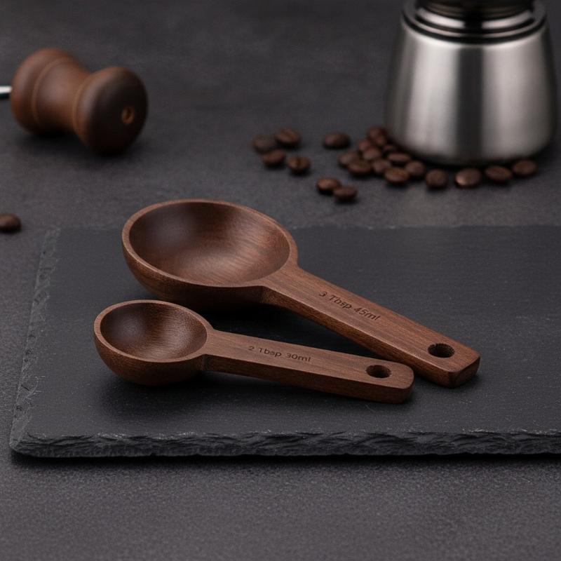 Wooden Measuring Spoon 7.5-45M - Kitchen Gadgets For Chefs reseña y precio