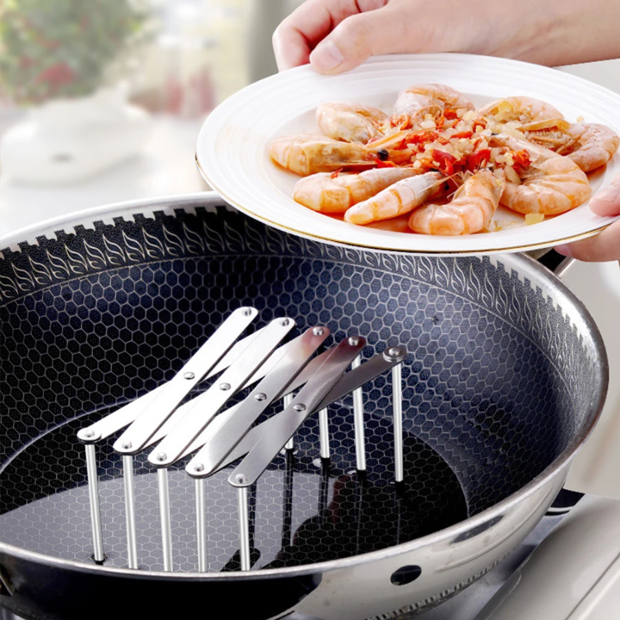Pot Lid Rack Pan Lid Organizer - Kitchen Gadgets Rack Storage reseña y precio