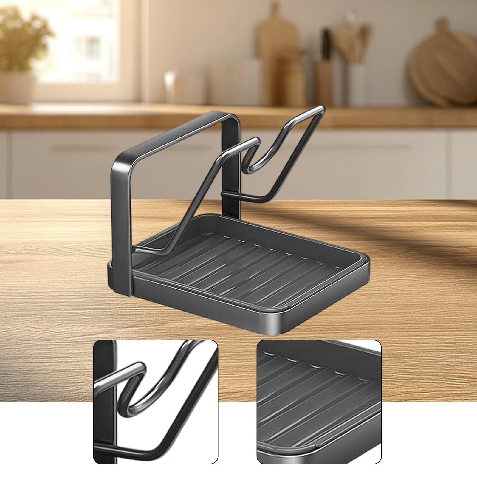 Pot Lid Storage Rack Stovetop  - Kitchen Gadgets Rack Storage reseña y precio