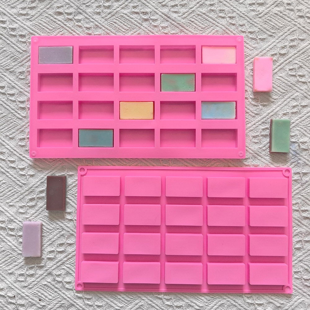 1pc 20 cavity rectangular sili - Silicone Mold Baking reseña y precio