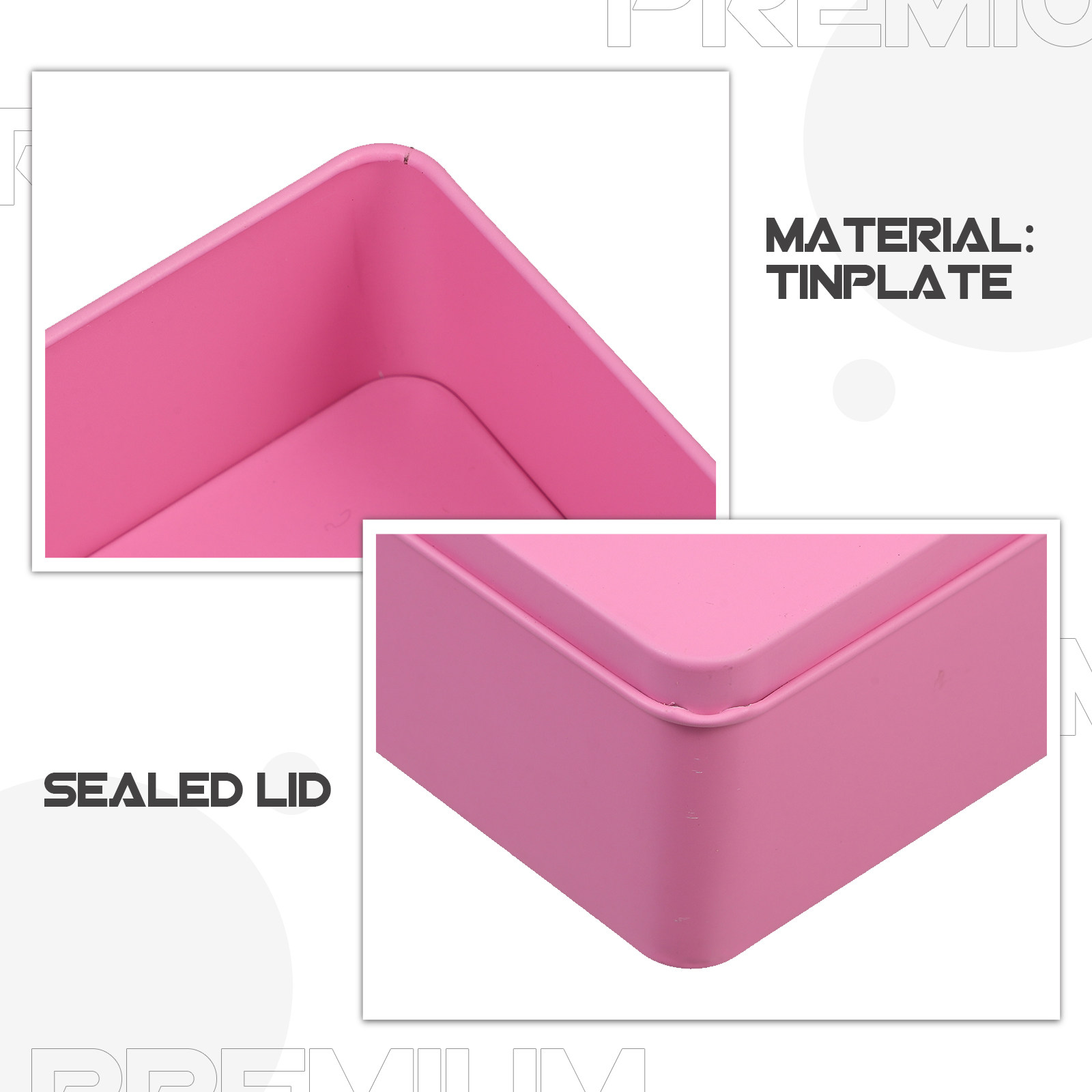 Large Square Tinplate Storage  - Kitchen Gadgets Presents reseña y precio