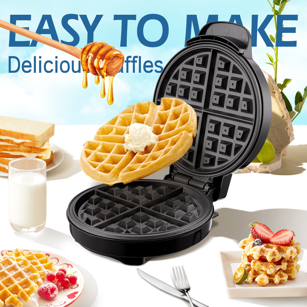 Breakfast Waffle Molds Egg Cak - Breakfast Sandwich Maker reseña y precio