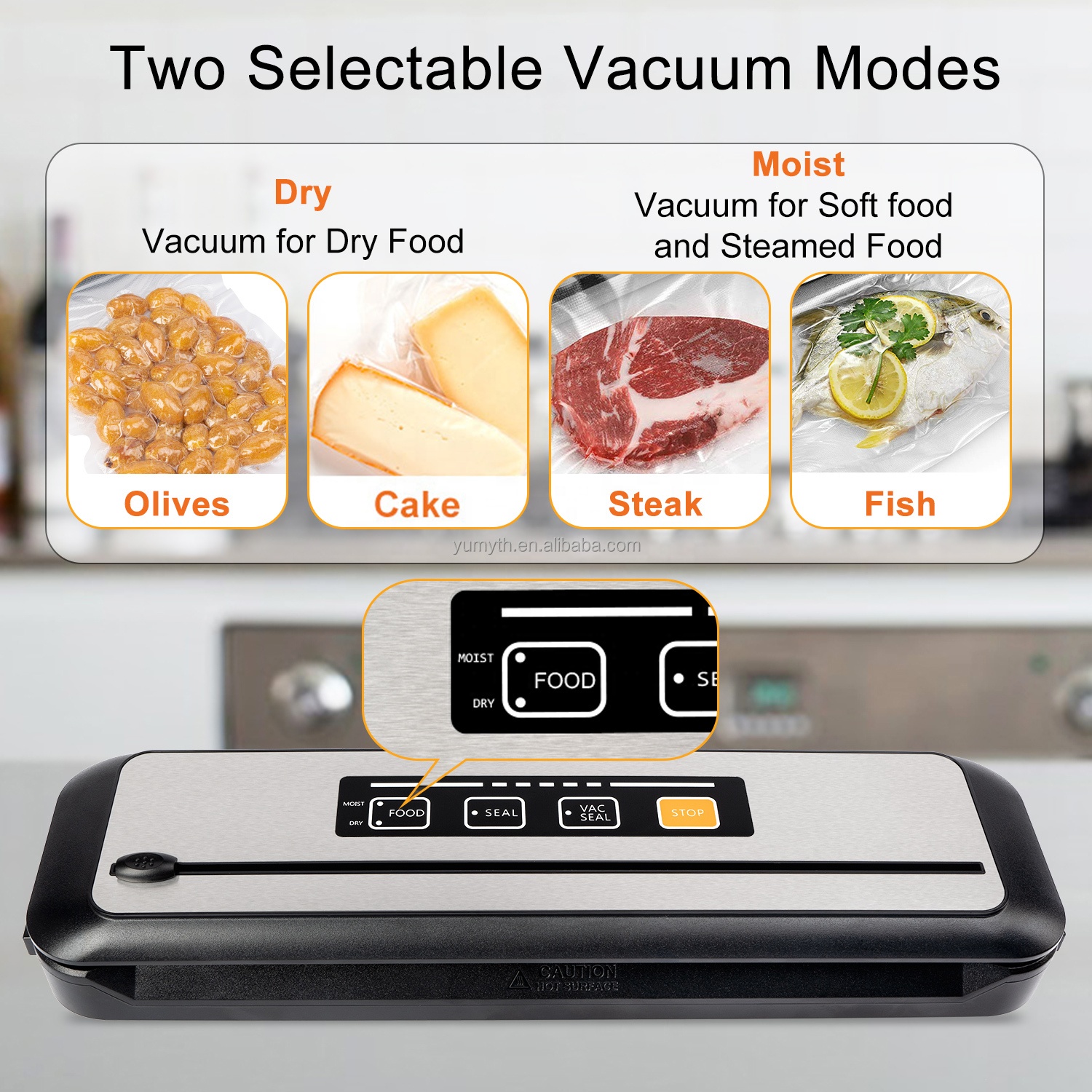 Portable USB-Powered Food Vacu - Food Vacuum Sealer reseña y precio