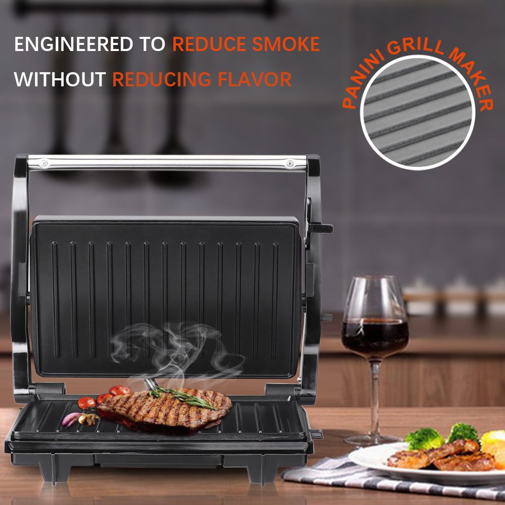 220V Steak Maker Panini Maker  - Breakfast Sandwich Maker reseña y precio