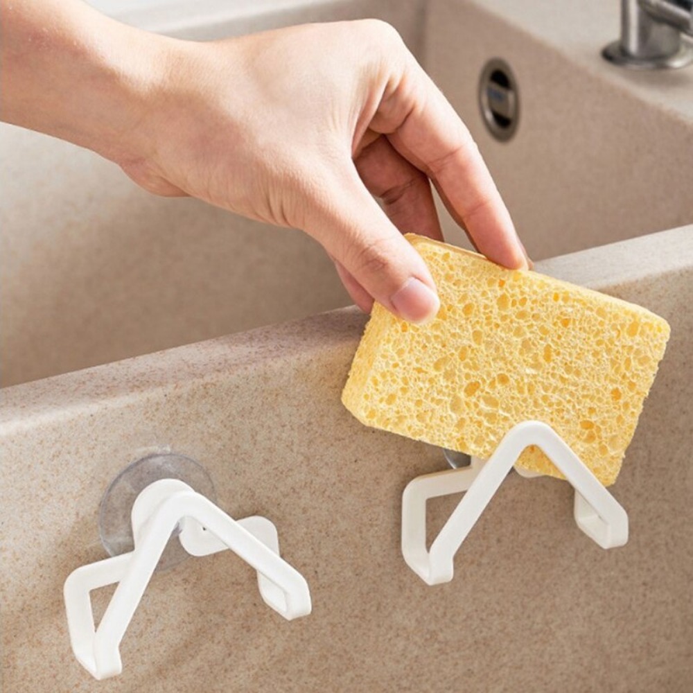 2PCS/set Sponge Sink Rack Spon - Kitchen Gadgets Rack Storage reseña y precio
