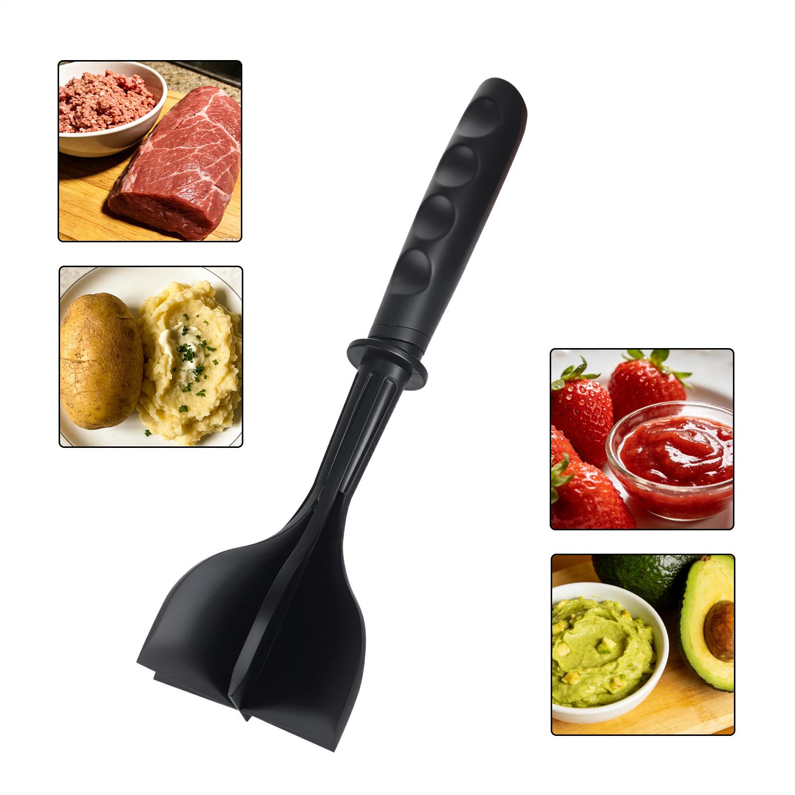 Meat Masher 6 Curve Heat Resis - Kitchen Gadgets For Chefs reseña y precio