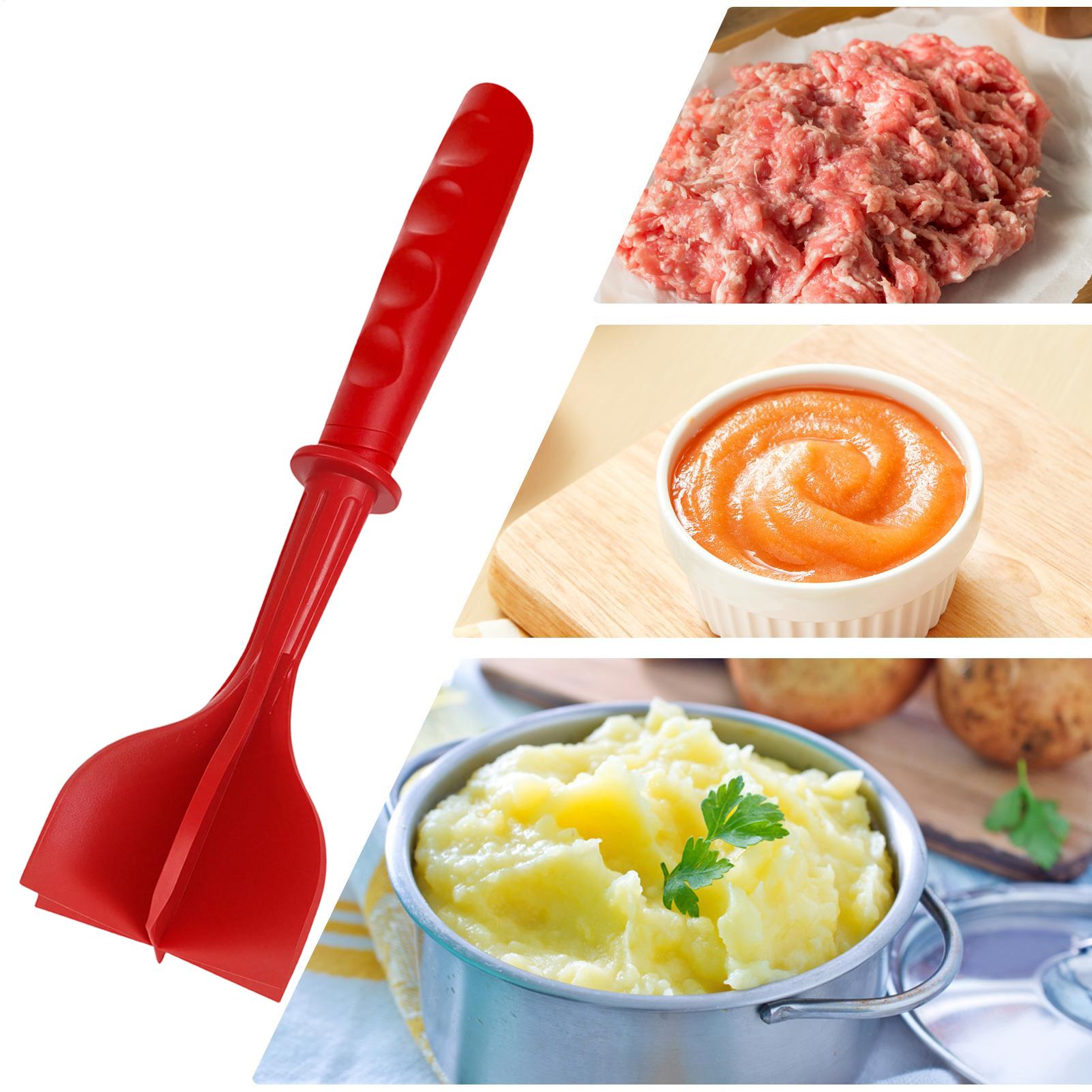 Meat Masher 6 Curve Heat Resis - Kitchen Gadgets For Chefs reseña y precio