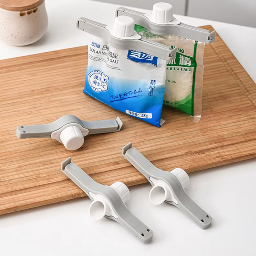 Screw Cap Sealing Clip Seasoni - Quirky Kitchen Gadgets reseña y precio