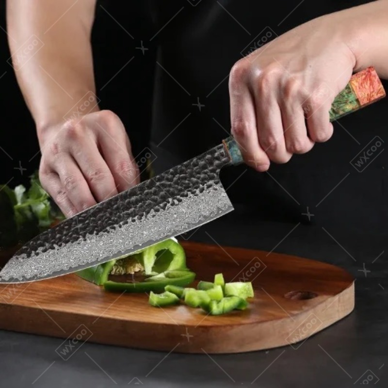WXCOO Handmade Forged Chef Kni - Kitchen Gadgets For Chefs reseña y precio