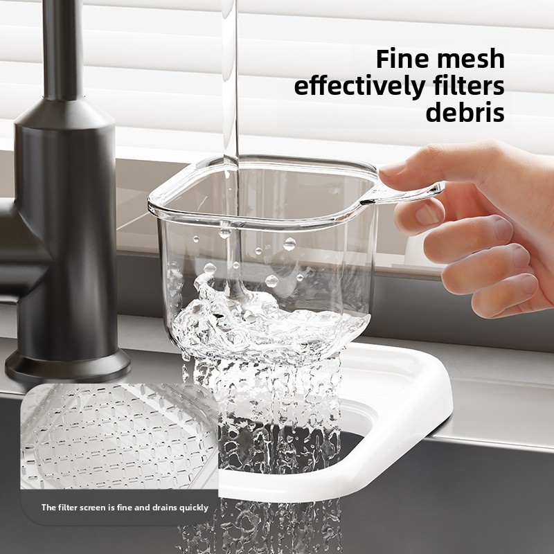 Kitchen Sink Draining Basket S - Kitchen Gadgets Rack Storage reseña y precio