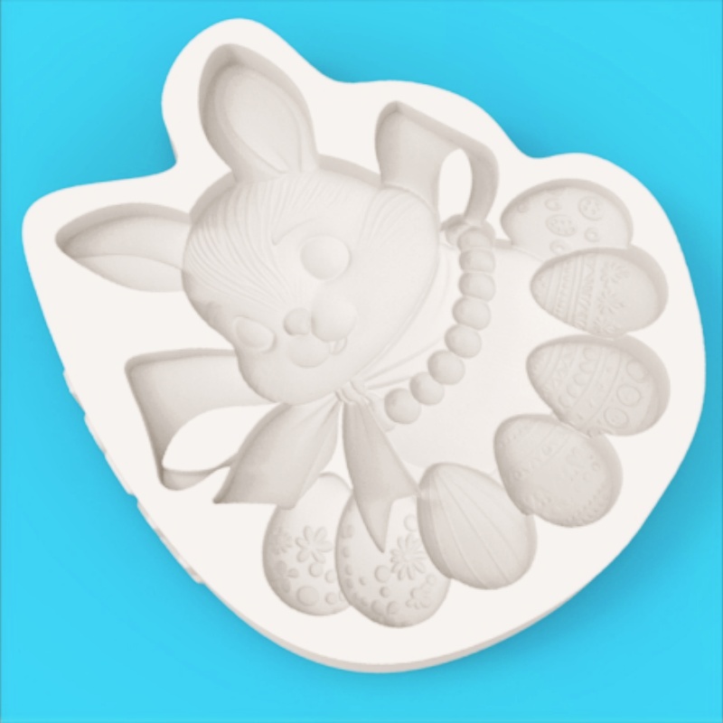 Silicone Mold for Cute Rabbit  - Silicone Mold Baking reseña y precio