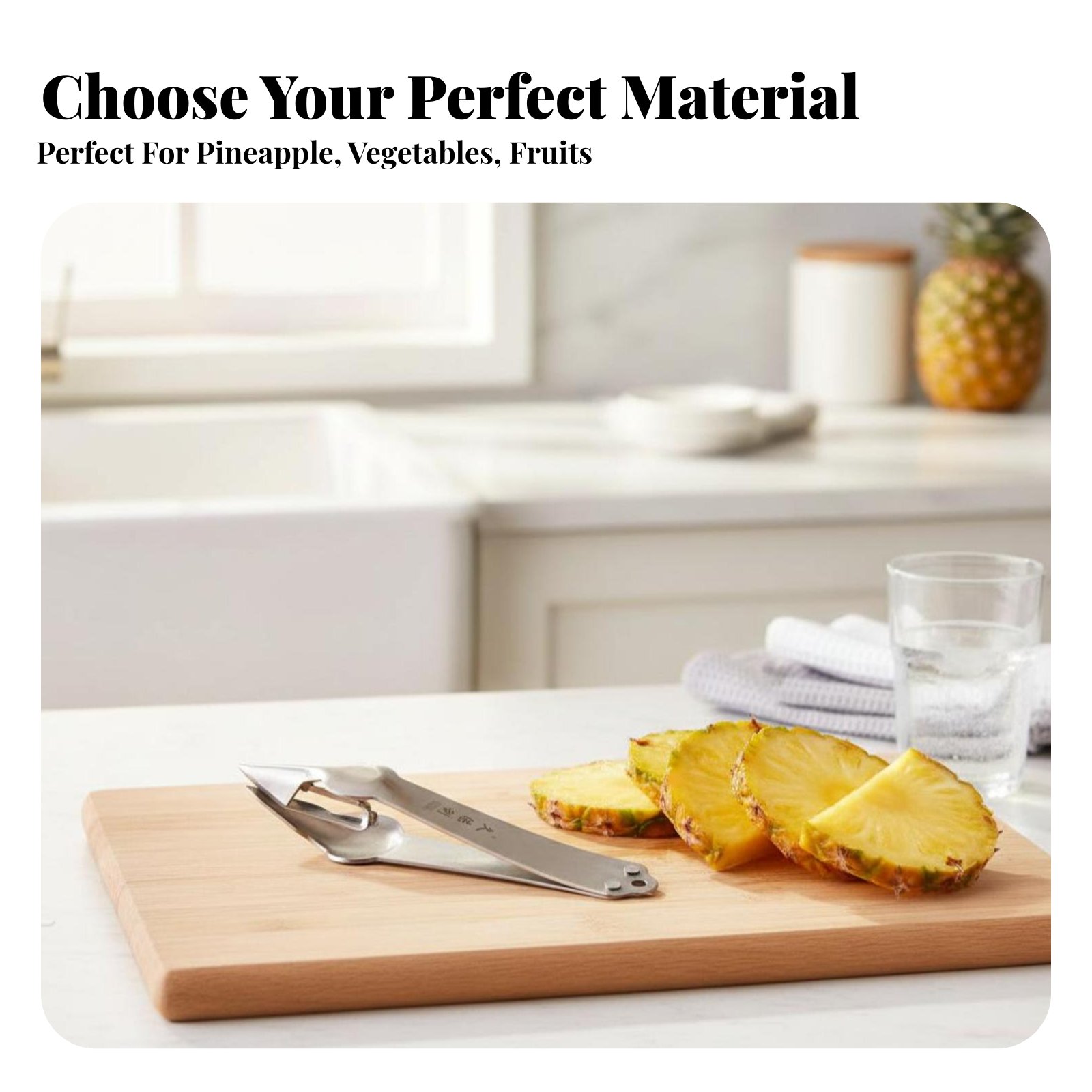 Pineapple Spot Remover Stainle - Kitchen Gadgets For Chefs reseña y precio