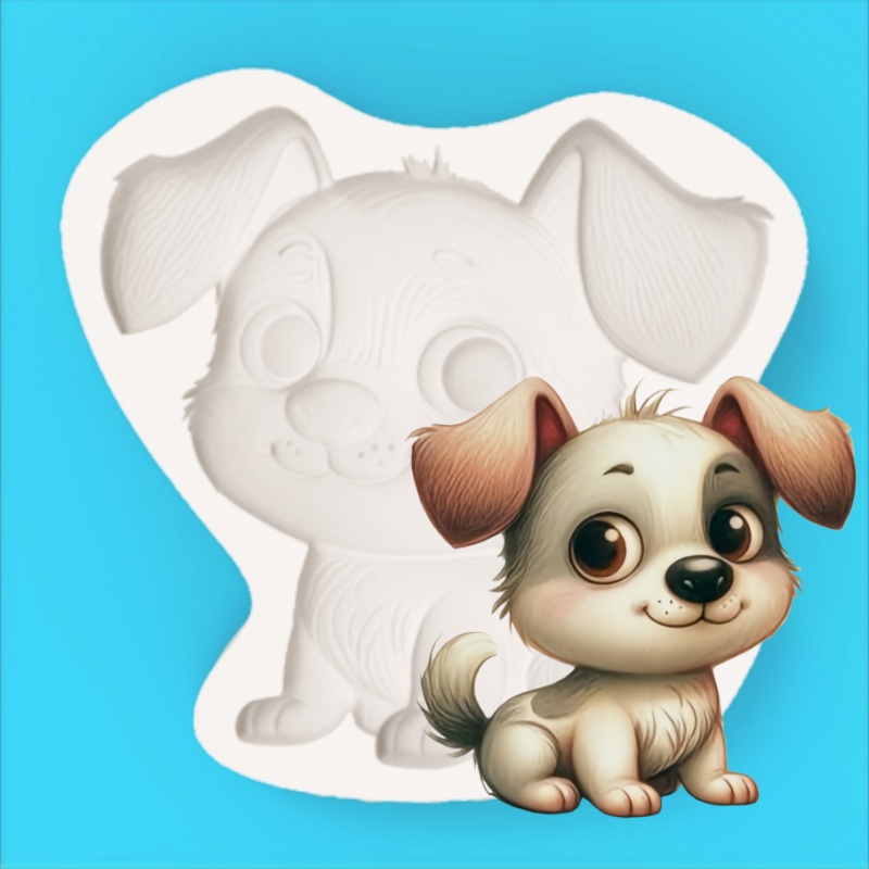 ​ ​ Exquisite Puppy Mold with  - Silicone Mold Baking reseña y precio