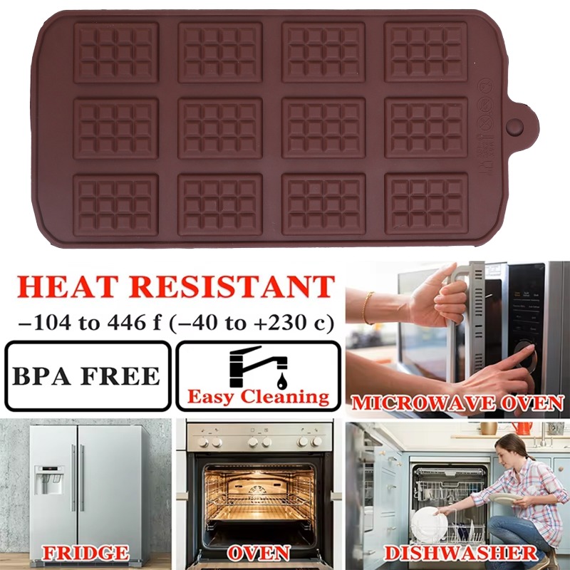 Silicone Chocolate Mold 12 Eve - Silicone Mold Baking reseña y precio