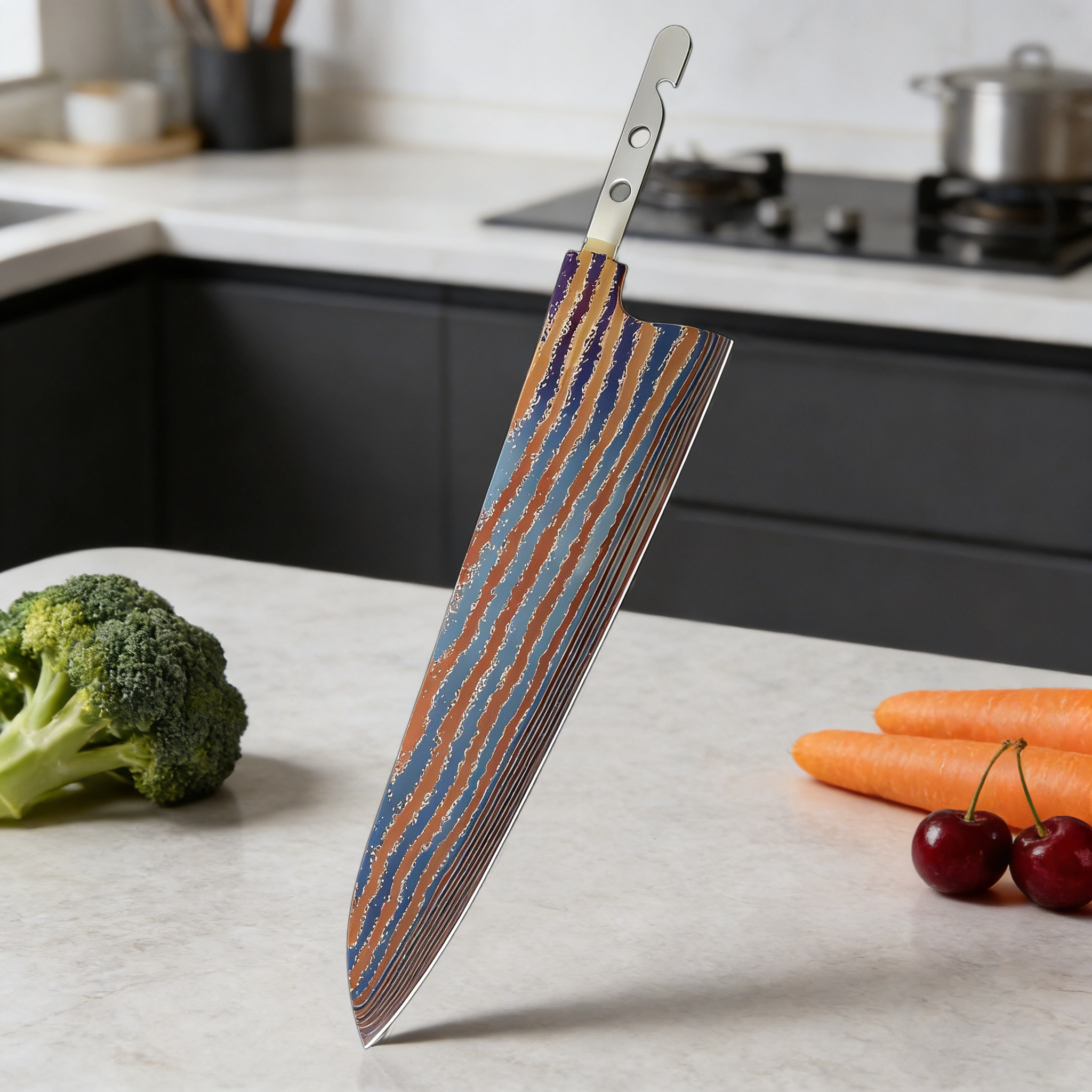 1PC,Chef Knife Blank Blade DIY - Kitchen Gadgets For Chefs reseña y precio