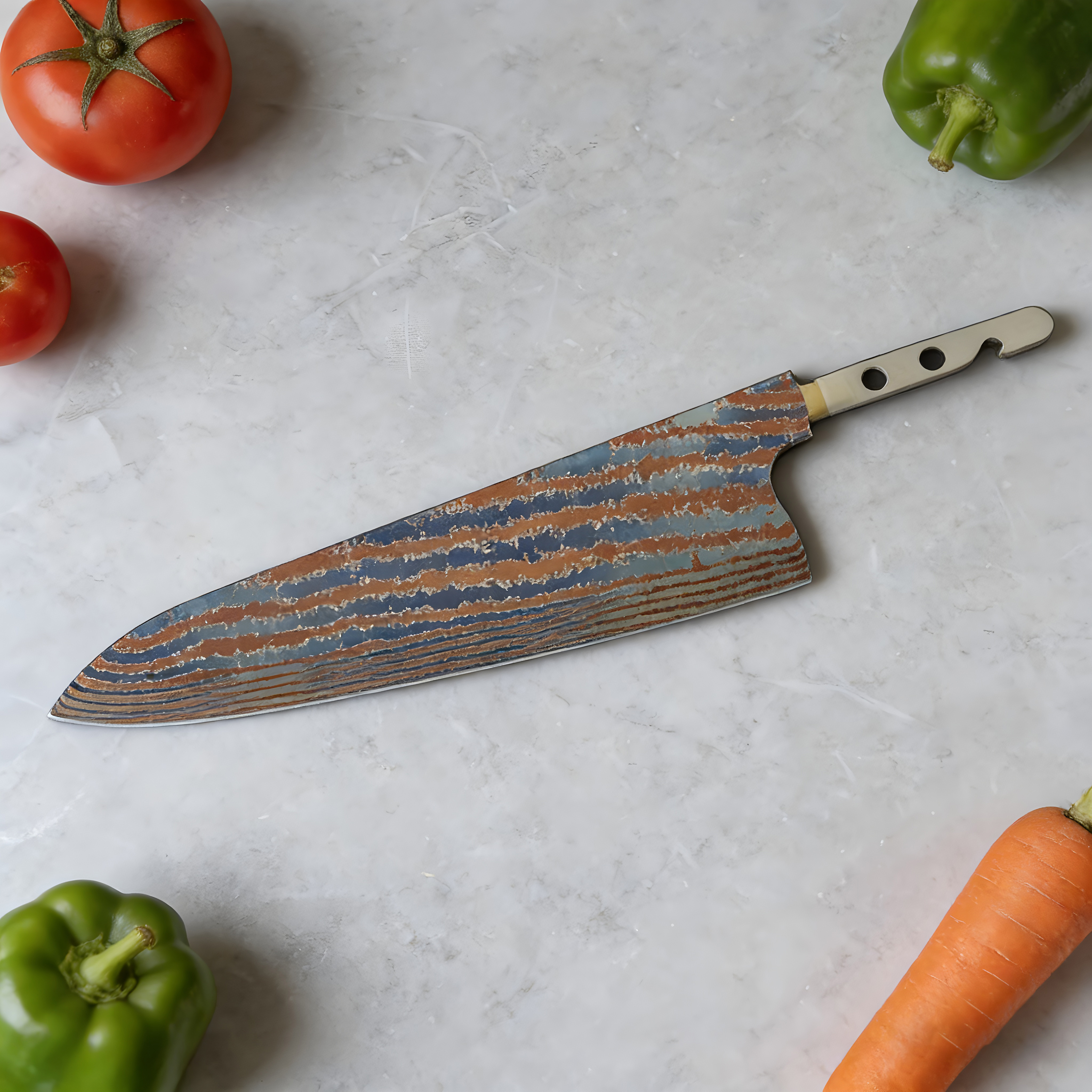 1PC,Chef Knife Blank Blade DIY - Kitchen Gadgets For Chefs reseña y precio