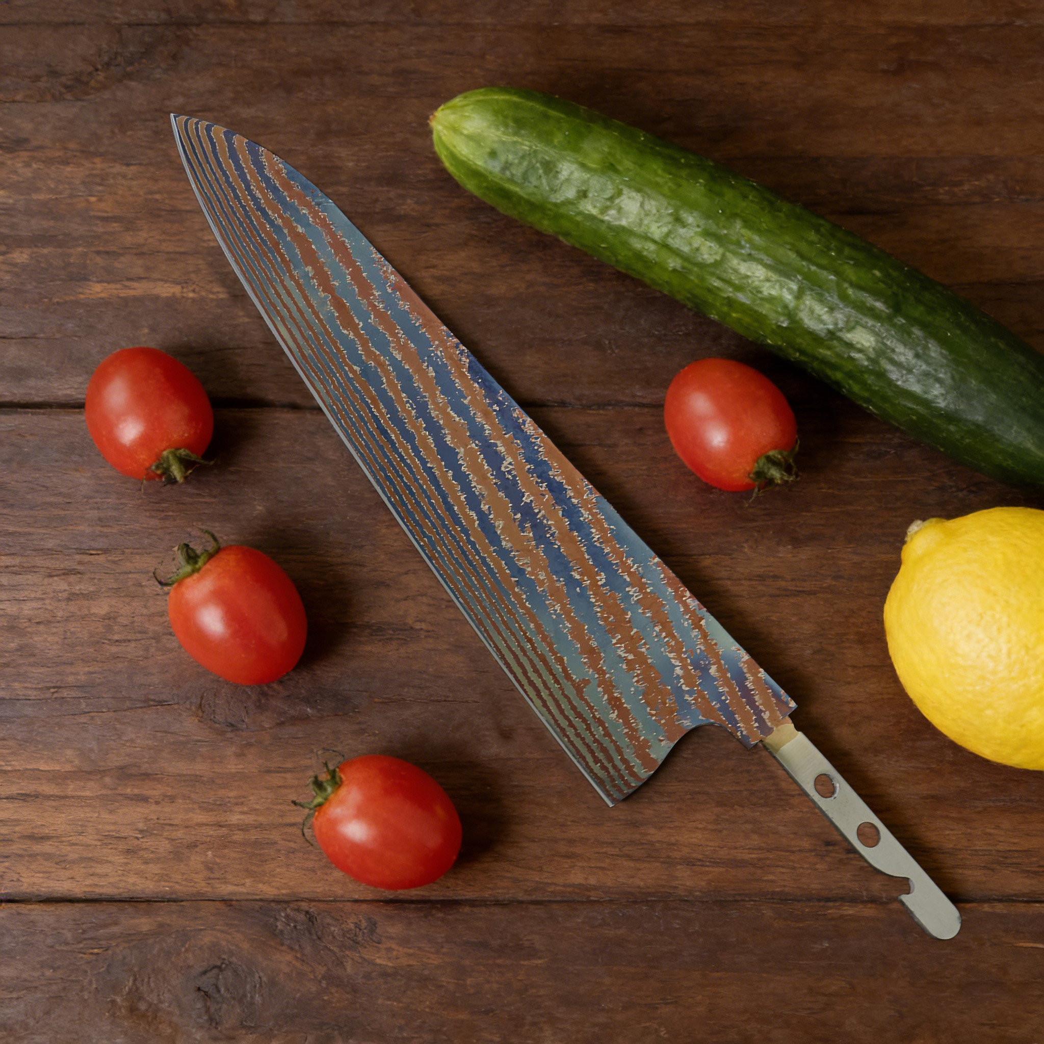 1PC,Chef Knife Blank Blade DIY - Kitchen Gadgets For Chefs reseña y precio