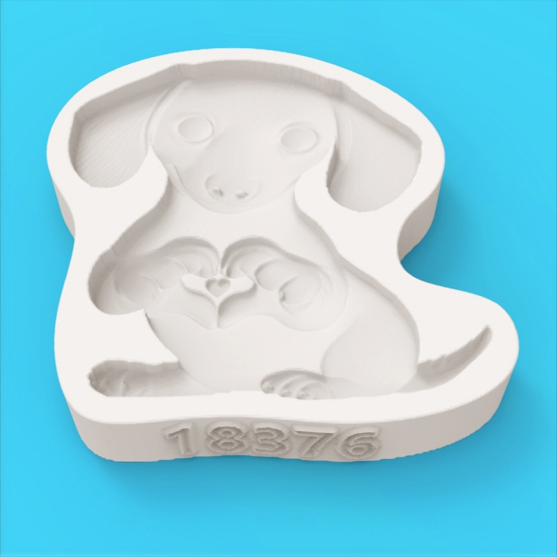 Dachshund Dog Silicone Mold, F - Silicone Mold Baking reseña y precio