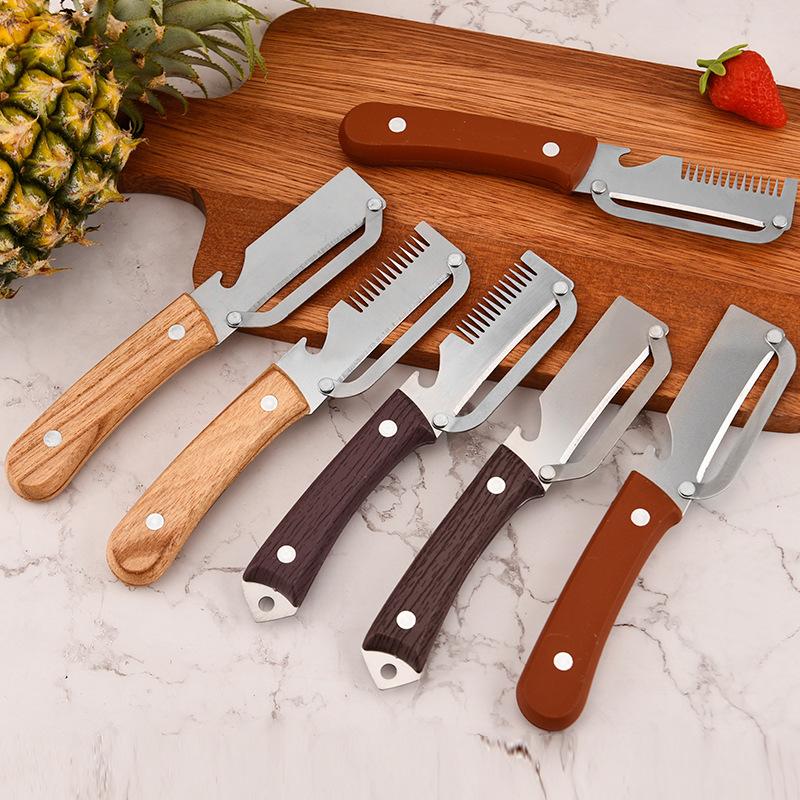 3 in 1 Serrated Peeler Knife f - Kitchen Gadgets For Chefs reseña y precio