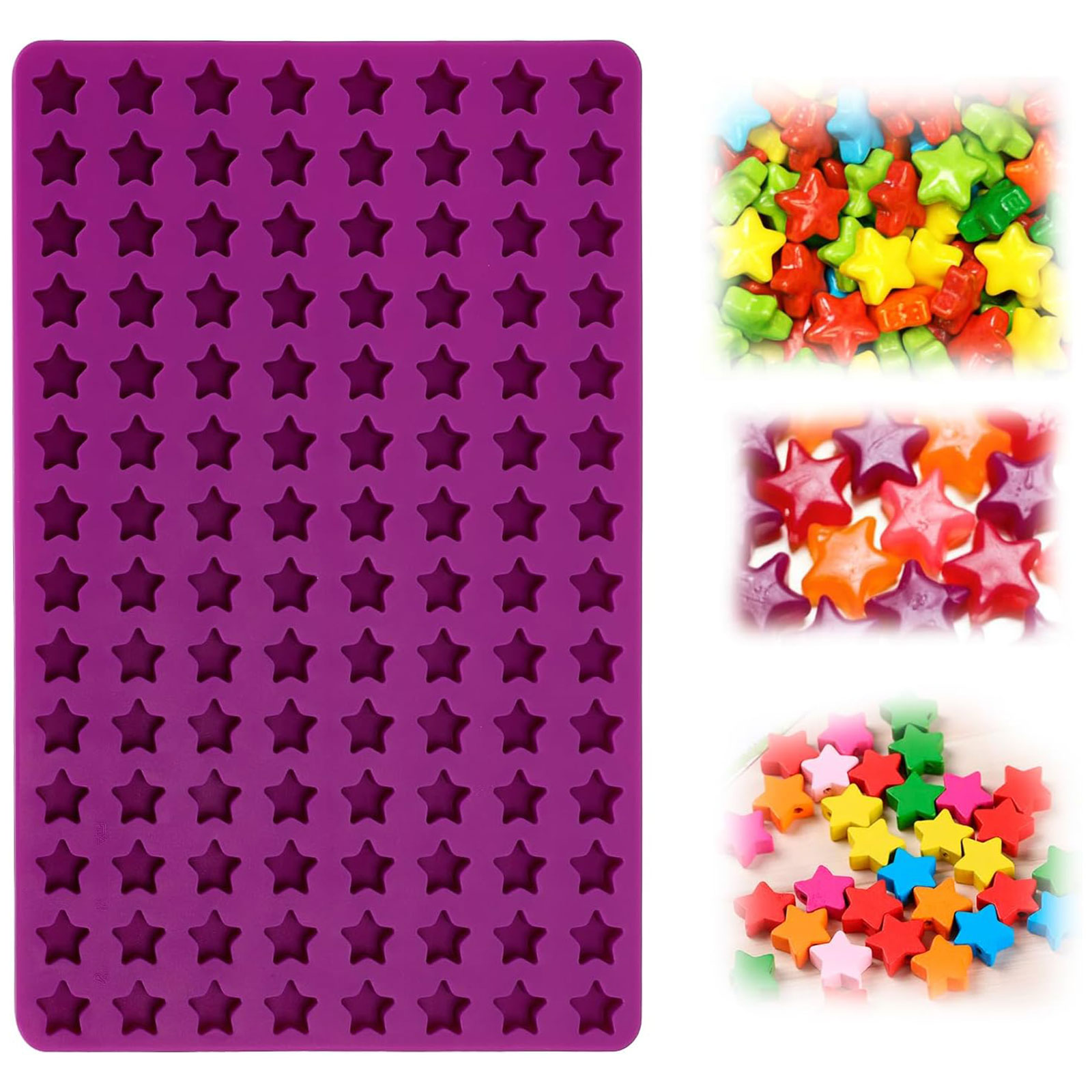112 Cavity Mini Star Silicone  - Silicone Mold Baking reseña y precio