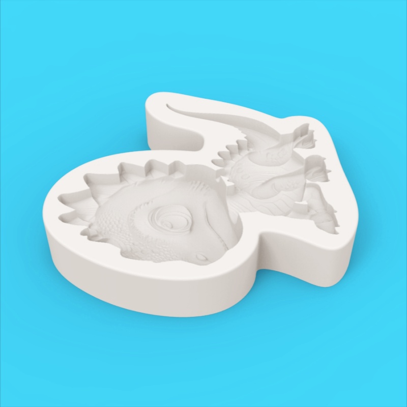 【Cute Little Dinosaur Silicone - Silicone Mold Baking reseña y precio