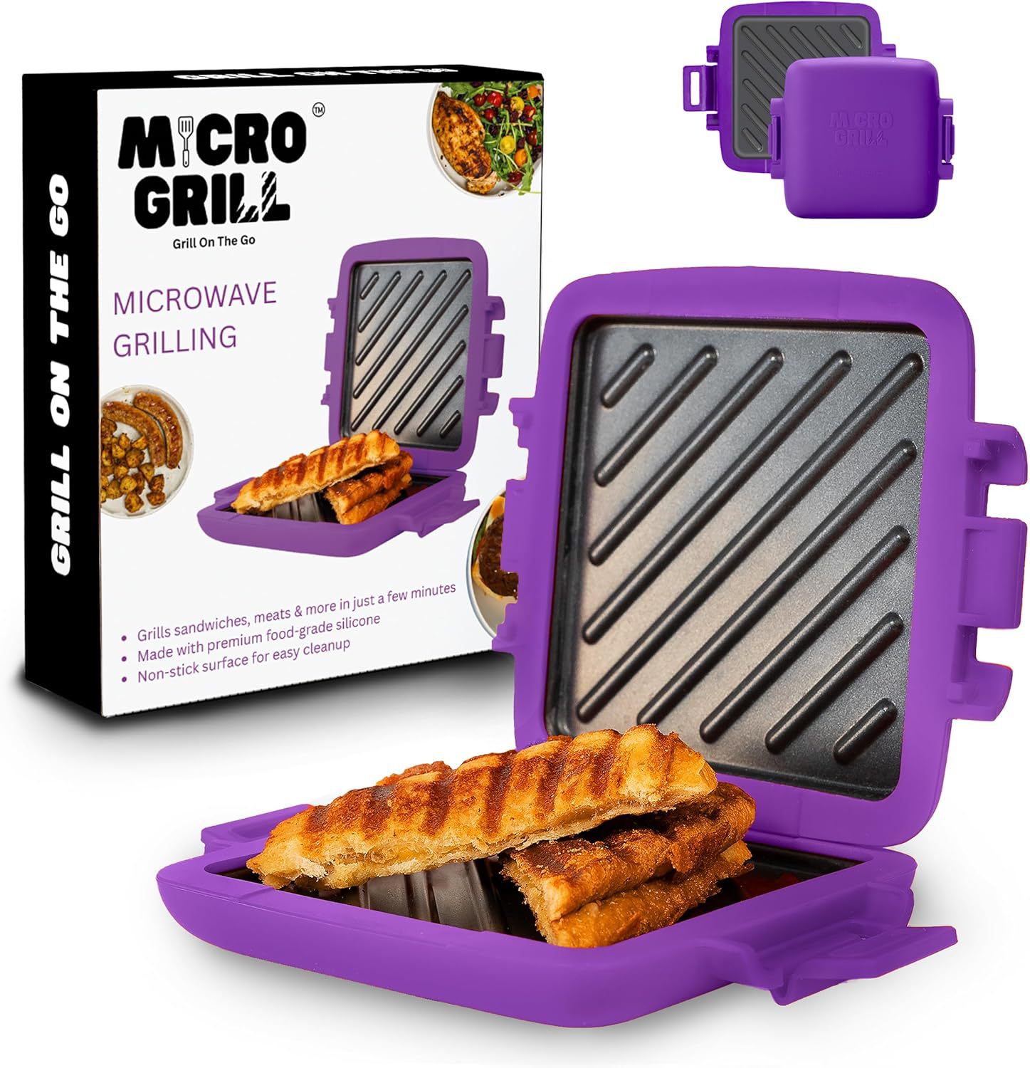 All-inclusive Microwave Sandwi - Breakfast Sandwich Maker reseña y precio