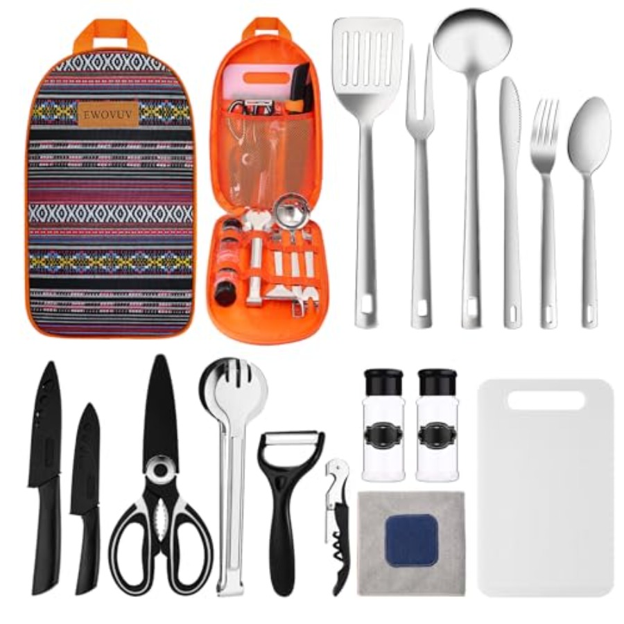 Camping Cooking Utensils Set-  - Kitchen Gadgets You Must Have reseña y precio