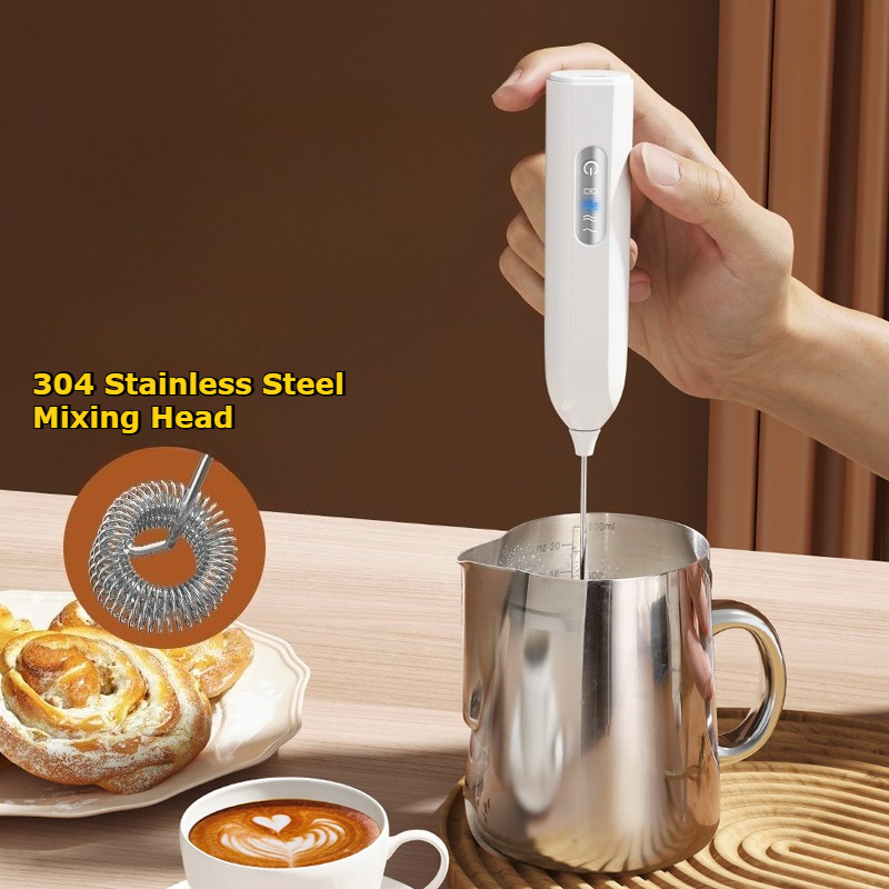 New Handheld Electric Milk Fro - Quirky Kitchen Gadgets reseña y precio