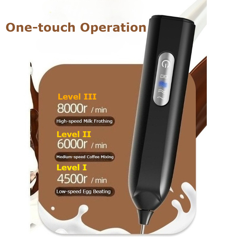 New Handheld Electric Milk Fro - Quirky Kitchen Gadgets reseña y precio