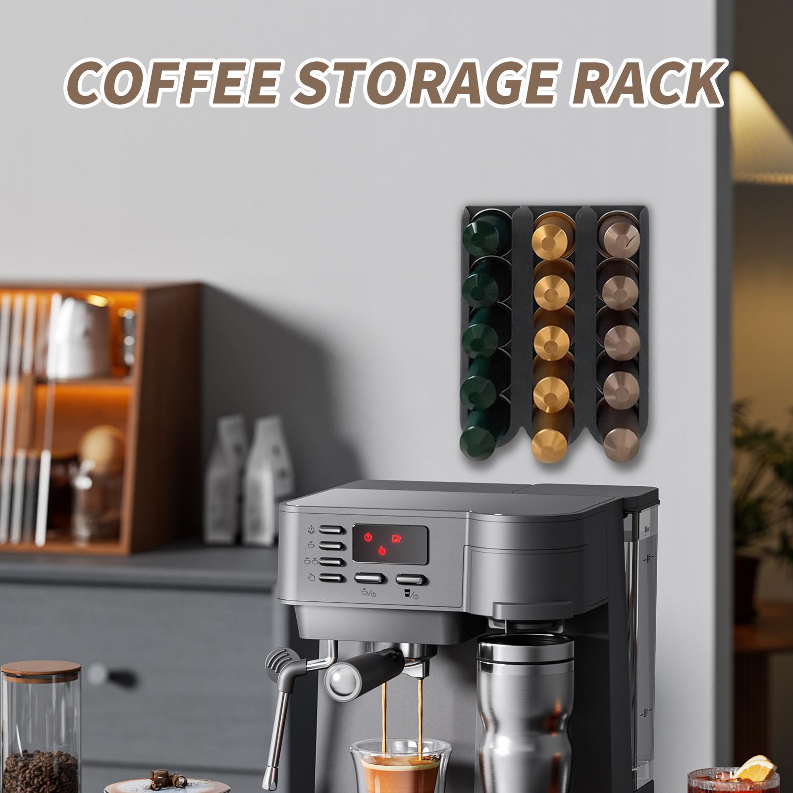 Coffee Pod Storage Wall Mounte - Kitchen Gadgets Rack Storage reseña y precio