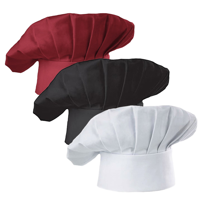 3pcs High22cm Cook Hat White C - Kitchen Gadgets Sale reseña y precio
