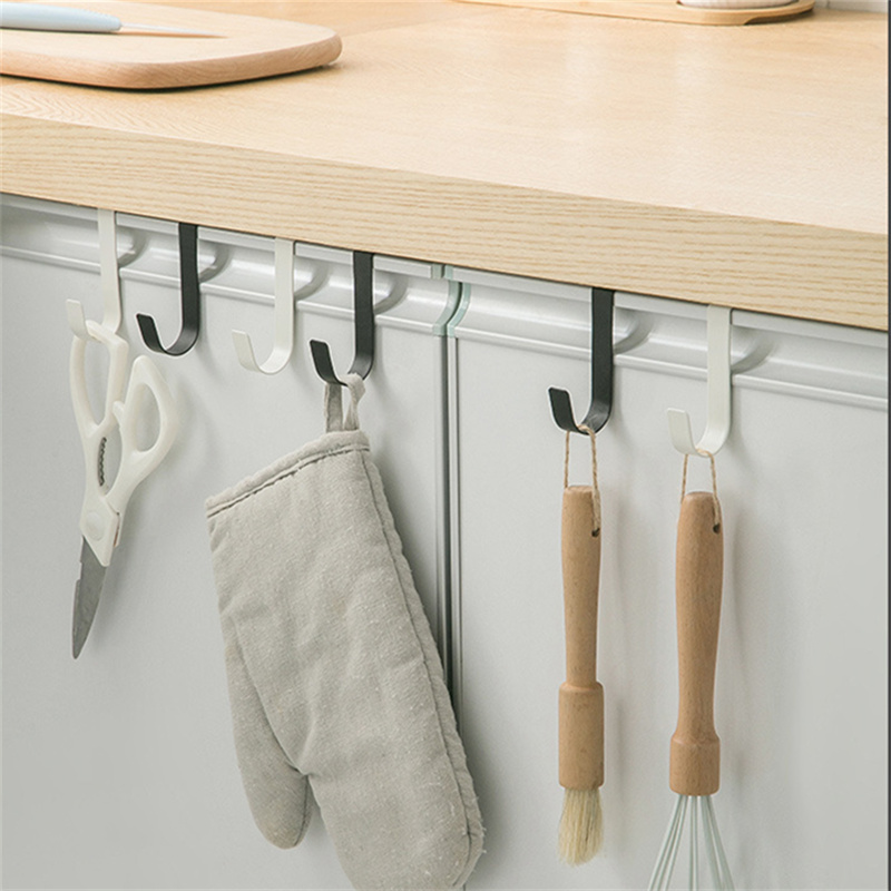 S-Shaped Metal Hook Cabinet Do - Kitchen Gadgets Rack Storage reseña y precio