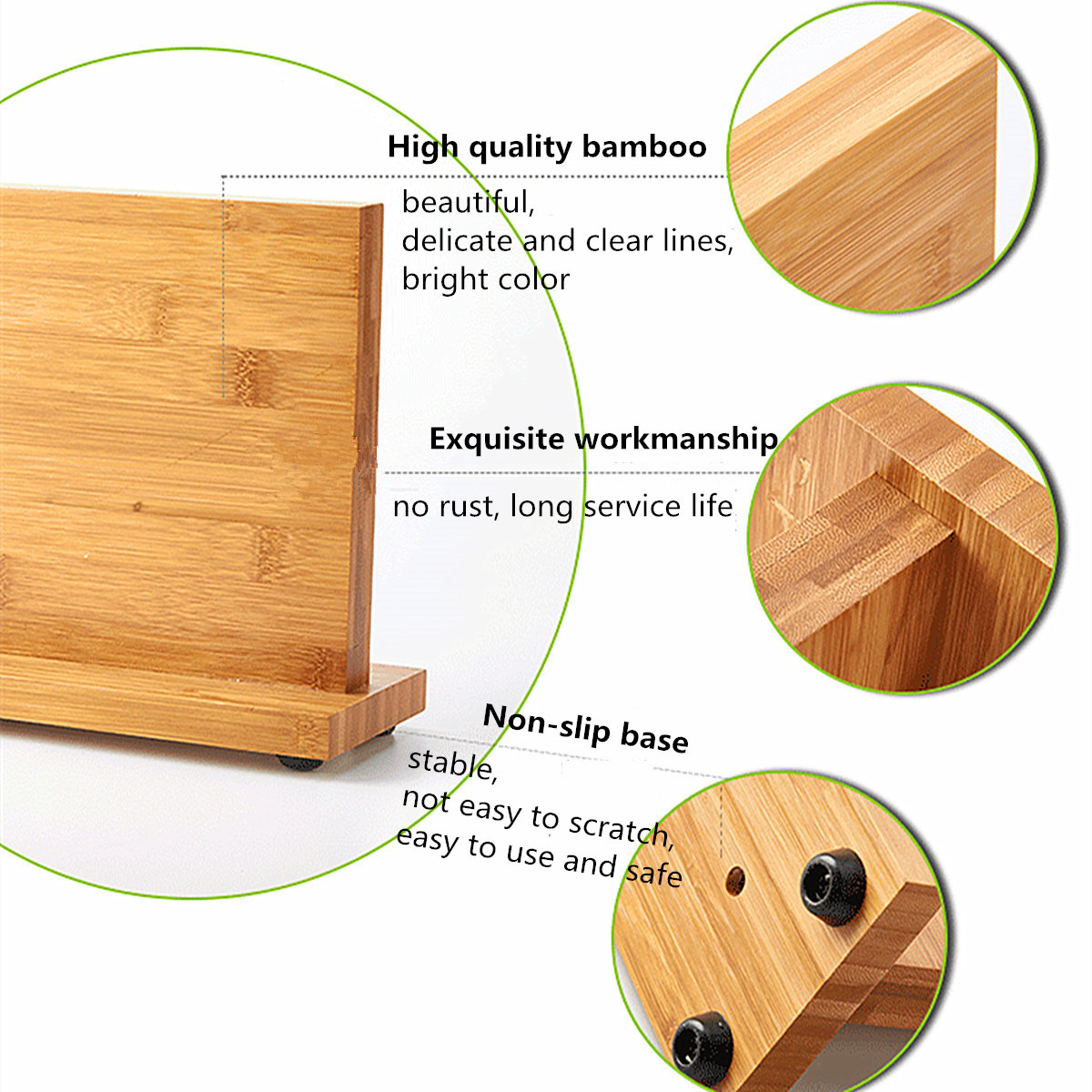 Knife Stand Organizer Tools Kn - Kitchen Gadgets Rack Storage reseña y precio