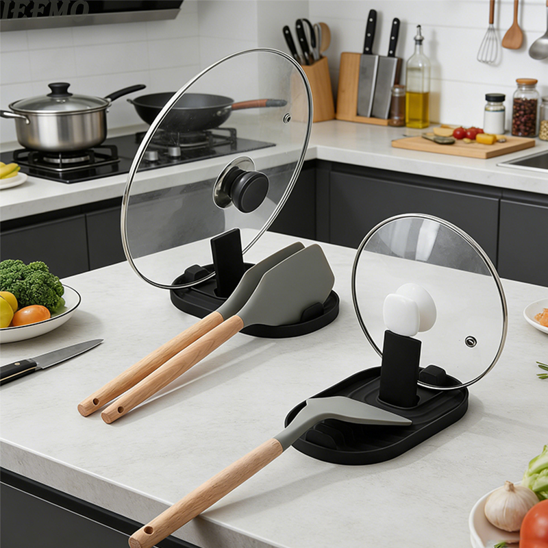 Foldable Pot Lid Holder Kitche - Kitchen Gadgets Rack Storage reseña y precio